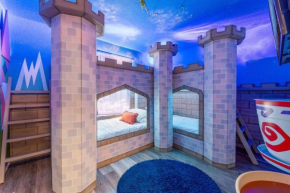 Disney World Cinderella Castle Lazy River Pool & Game Room
